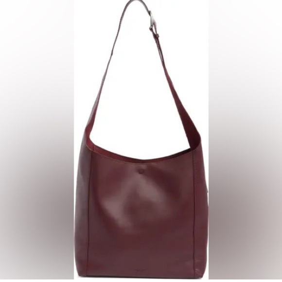rag & bone Handbags - rag & bone Deep Red Leather Shoulder Bag